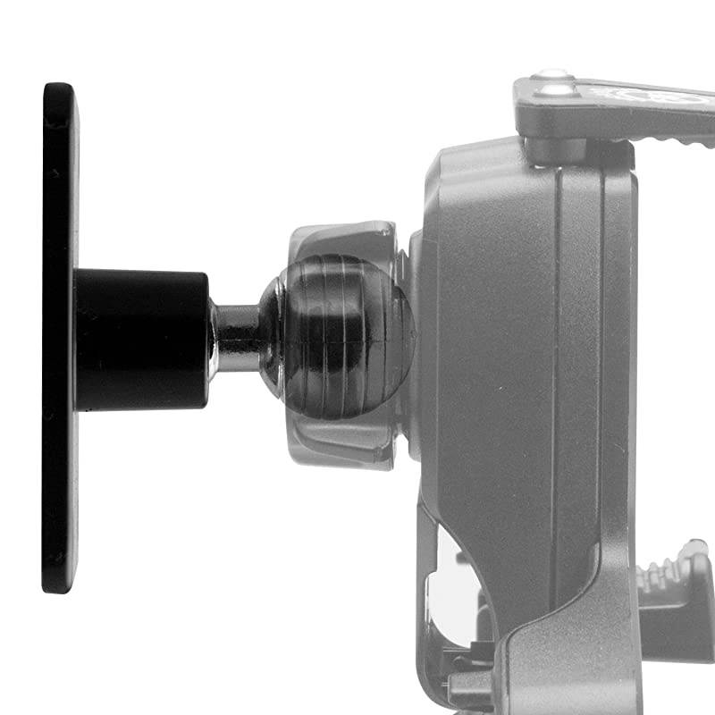 Aluminum 17mm AMPs Adapter Plate - for Garmin GPS Devices,  Smartphone Holders and Other Industry Standard 17mm adapters