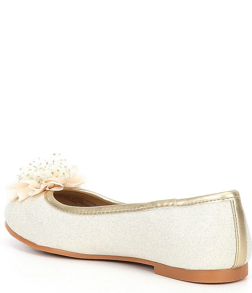 Copper Key Girls' Surely Glitter Ballet Flats (Youth)
