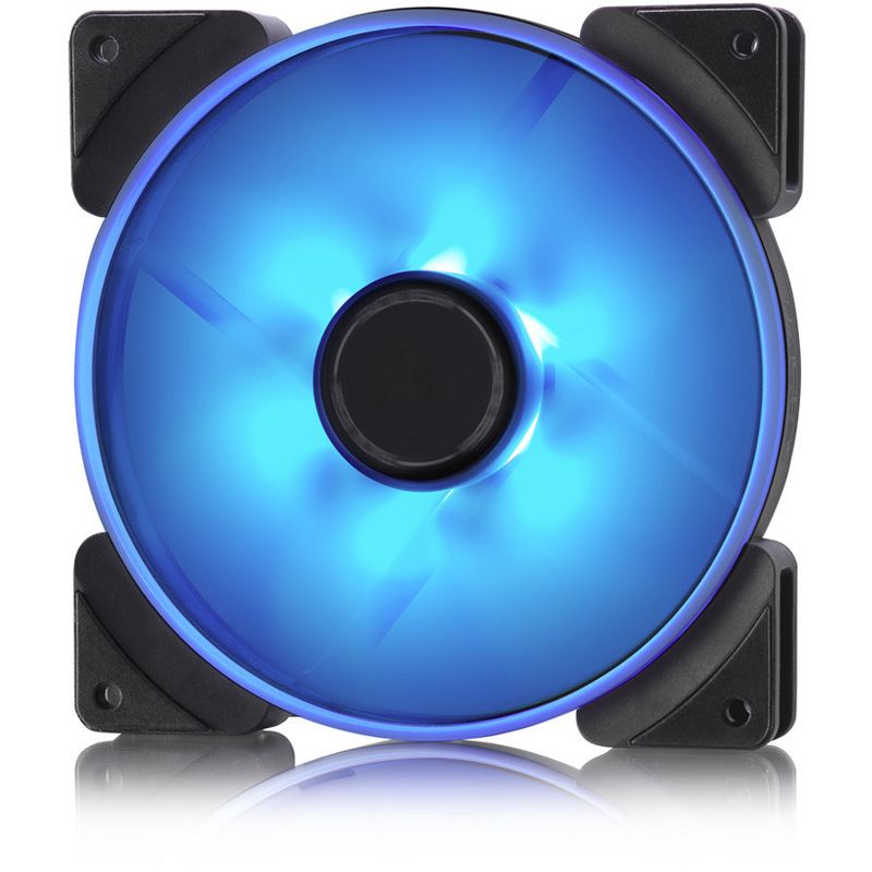Fractal Design Prisma AL-14 Cooling Fan - 63.3 CFM - 19.4 dB(A) Noise - LLS Bearing - 3-pin - RGB LED - Rubber - 11.4 Year Life