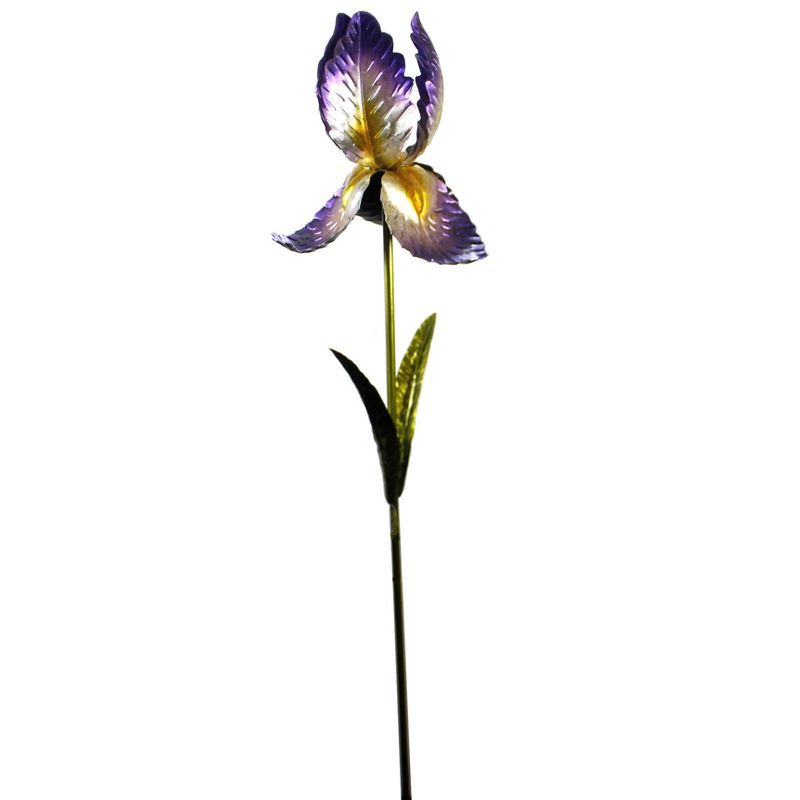 Home & Garden Giant Purple Flower Stake Flowers Leaves Regal Art & Gift  -  Decorative Garden Stakes