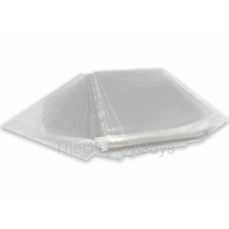 100 Pcs 10 716 x 12 14 Clear Self Adhesive Plastic Bags for 10x12 inches Picture Photo Framing Mats