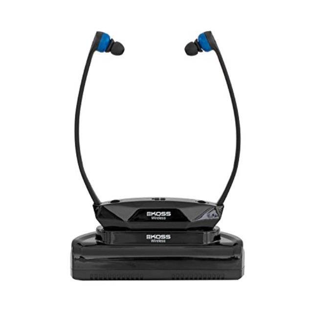 Koss - WIRELESS TVHEADPHONE - Koss Wireless TV Headphones - Wireless - Infrared - 100 Hz 6 kHz - Earbud - Binaural -