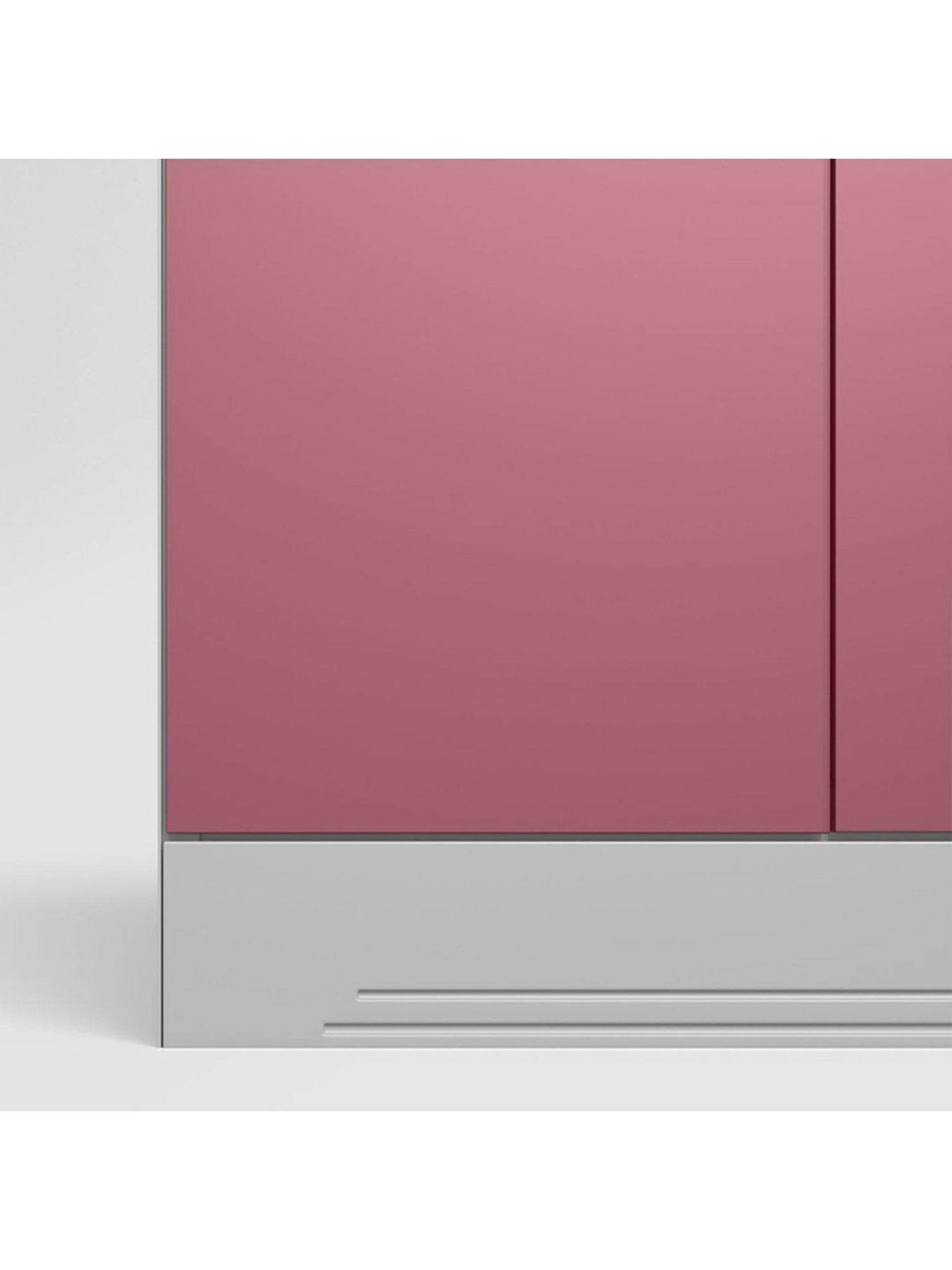 Godrej Interio Ewa Brown Engineered Wood 4 Door Wardrobe