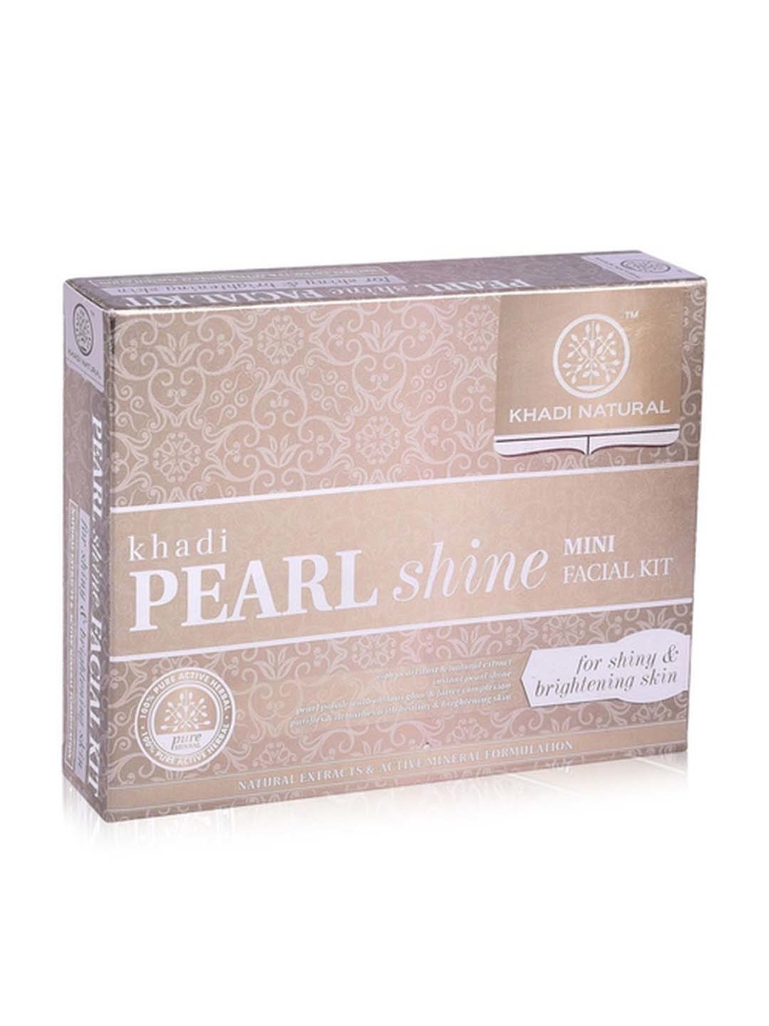 Khadi Natural Herbal Pearl Shine Mini Facial kit - 75 ml