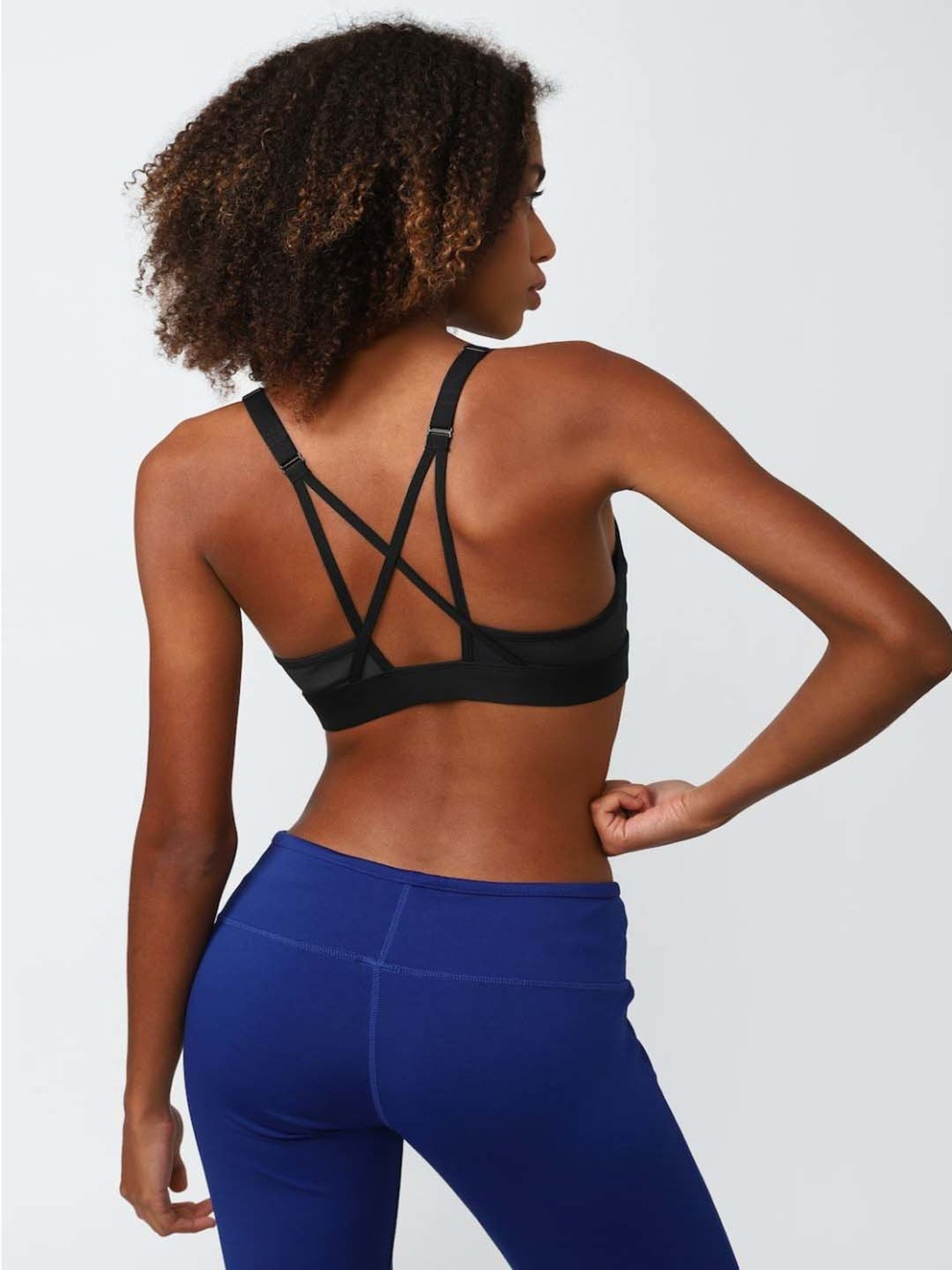 Clovia Teal Non Wired Padded Sports Bra