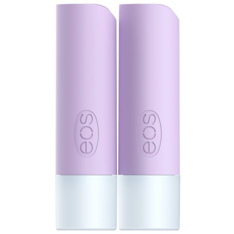 eos flavorlab Lip Balm Sticks - Lavender Latte &  Sweet Grapefruit - 2pk/0.28oz