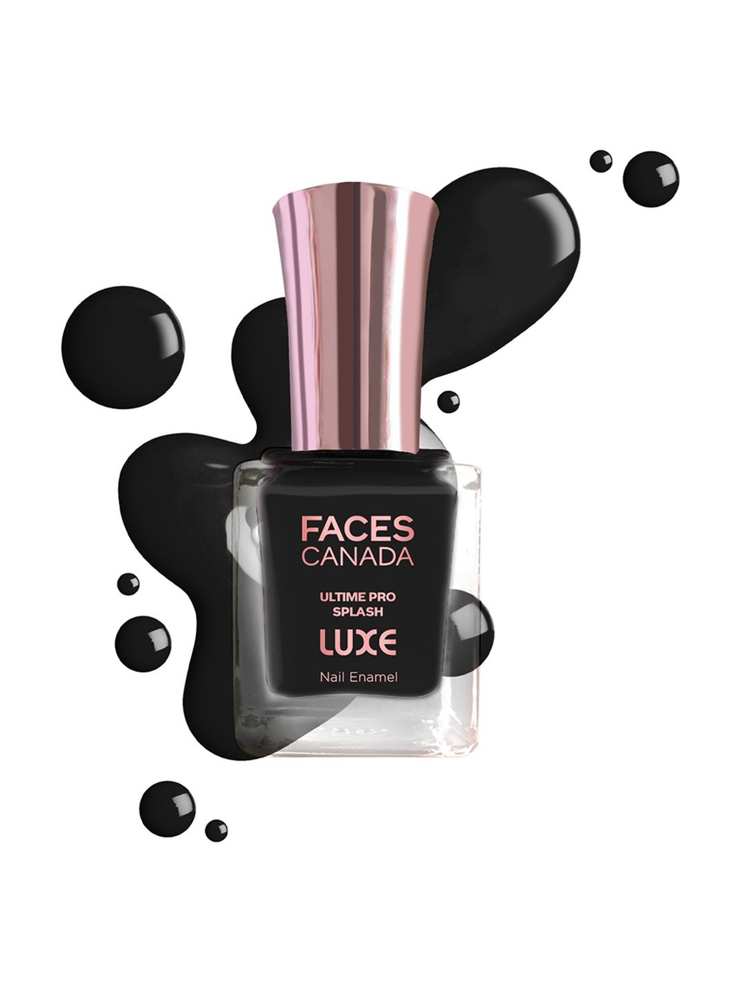 FACES CANADA Ultime Pro Splash Luxe Nail Enamel Charcoal L25 - 12 ml
