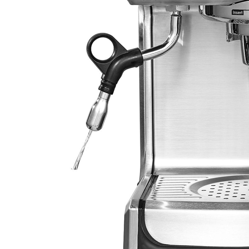 Brim 19-Bar Espresso Maker – Silver