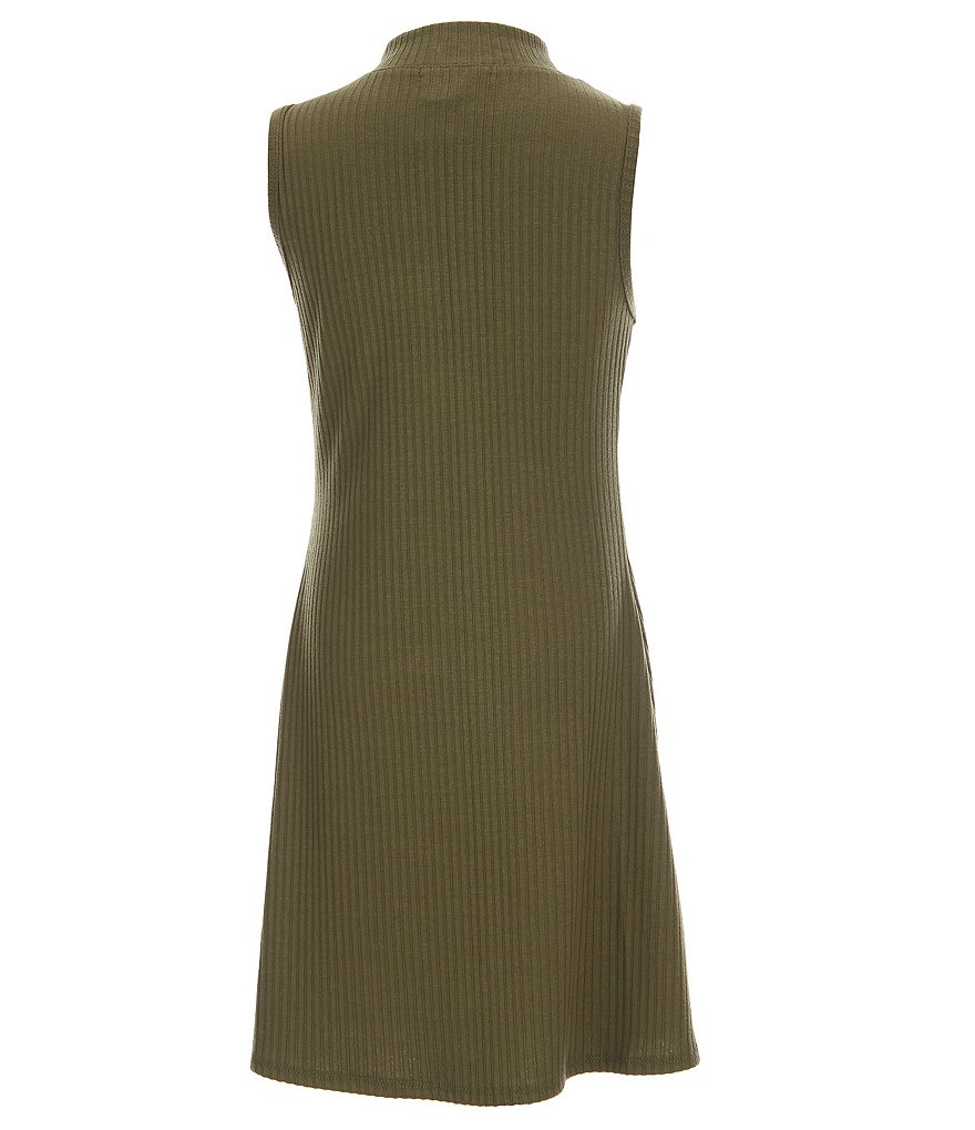 GB Girls Big Girls 7-16 Sleeveless Mock Neck Zuma Dress