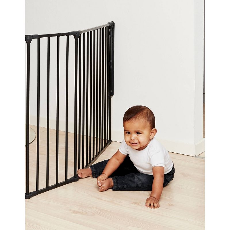 BabyDan Flex Baby Gate - Black XL