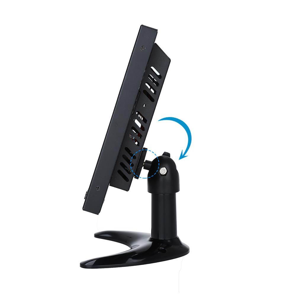 Eyoyo 10" IPS LED Screen HD 1280*800 VGA AV HDMI LCD Monitor for Home CCTV Camera DVD PC FPV