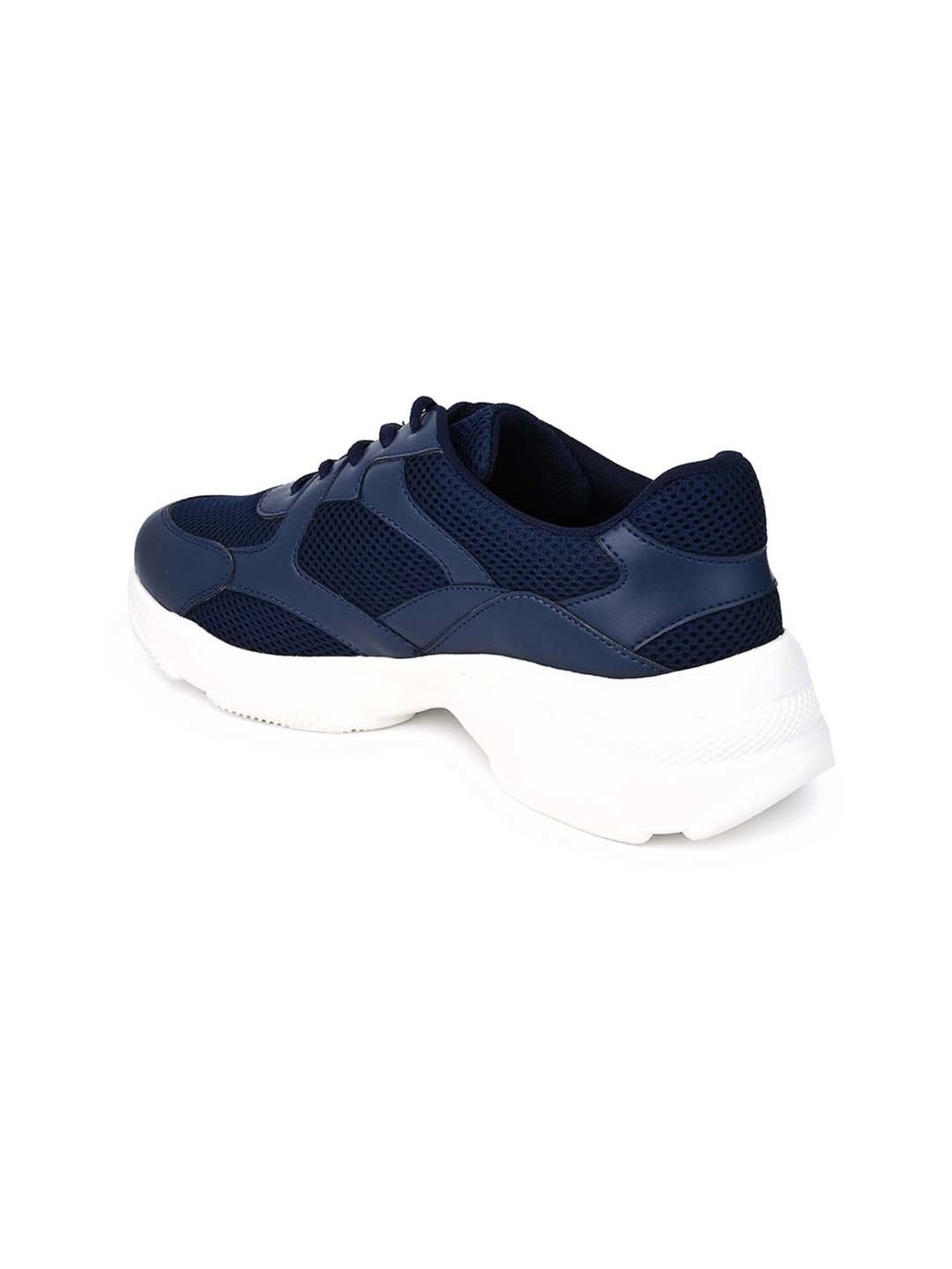 Styli Men's Navy Casual Sneakers