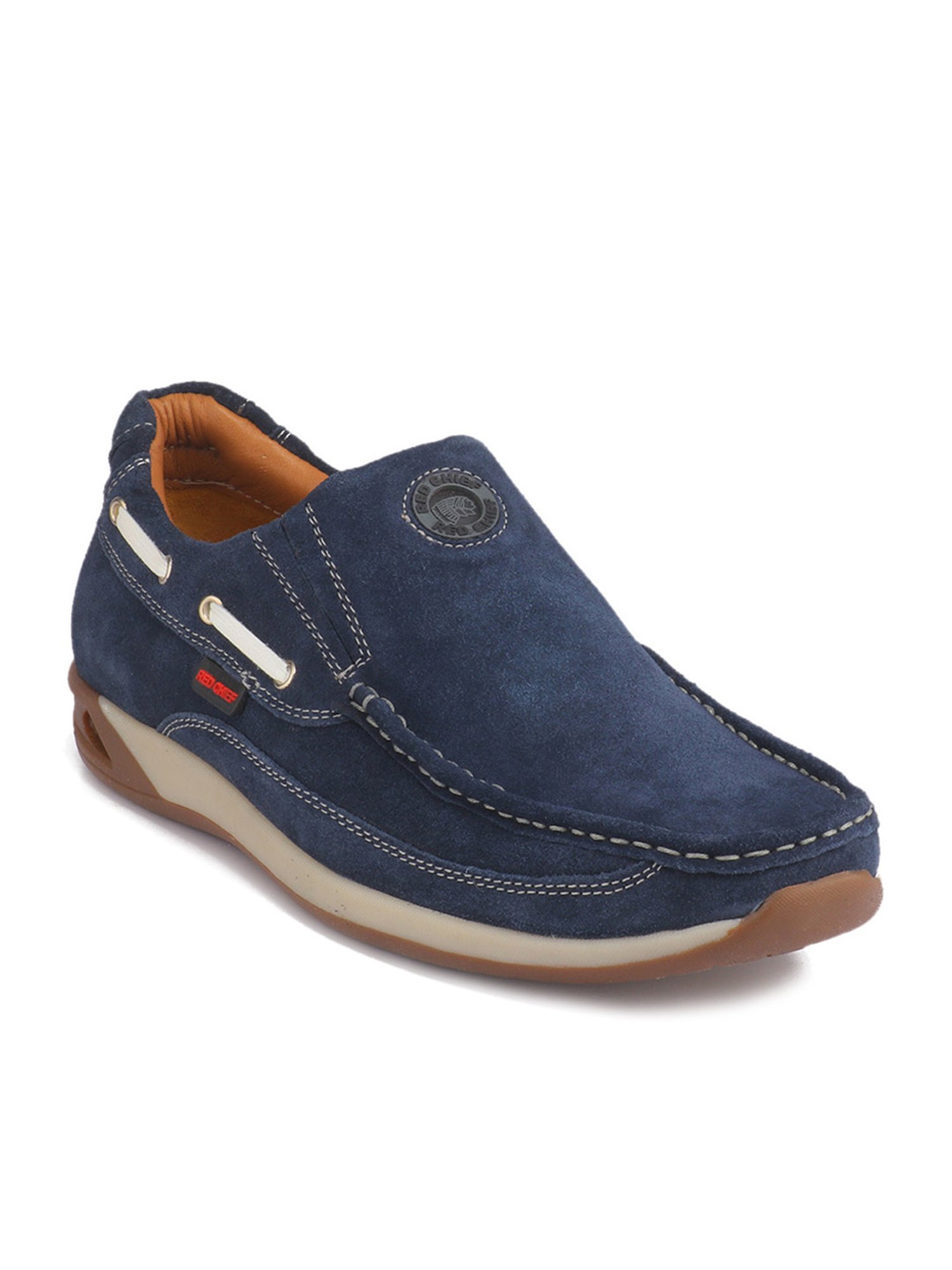 Red Chief Men's Navy Casual Loafers