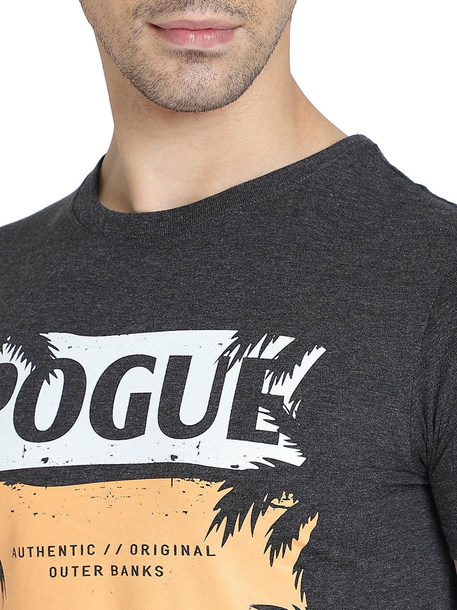 Dyca Charcoal Crew T-Shirt