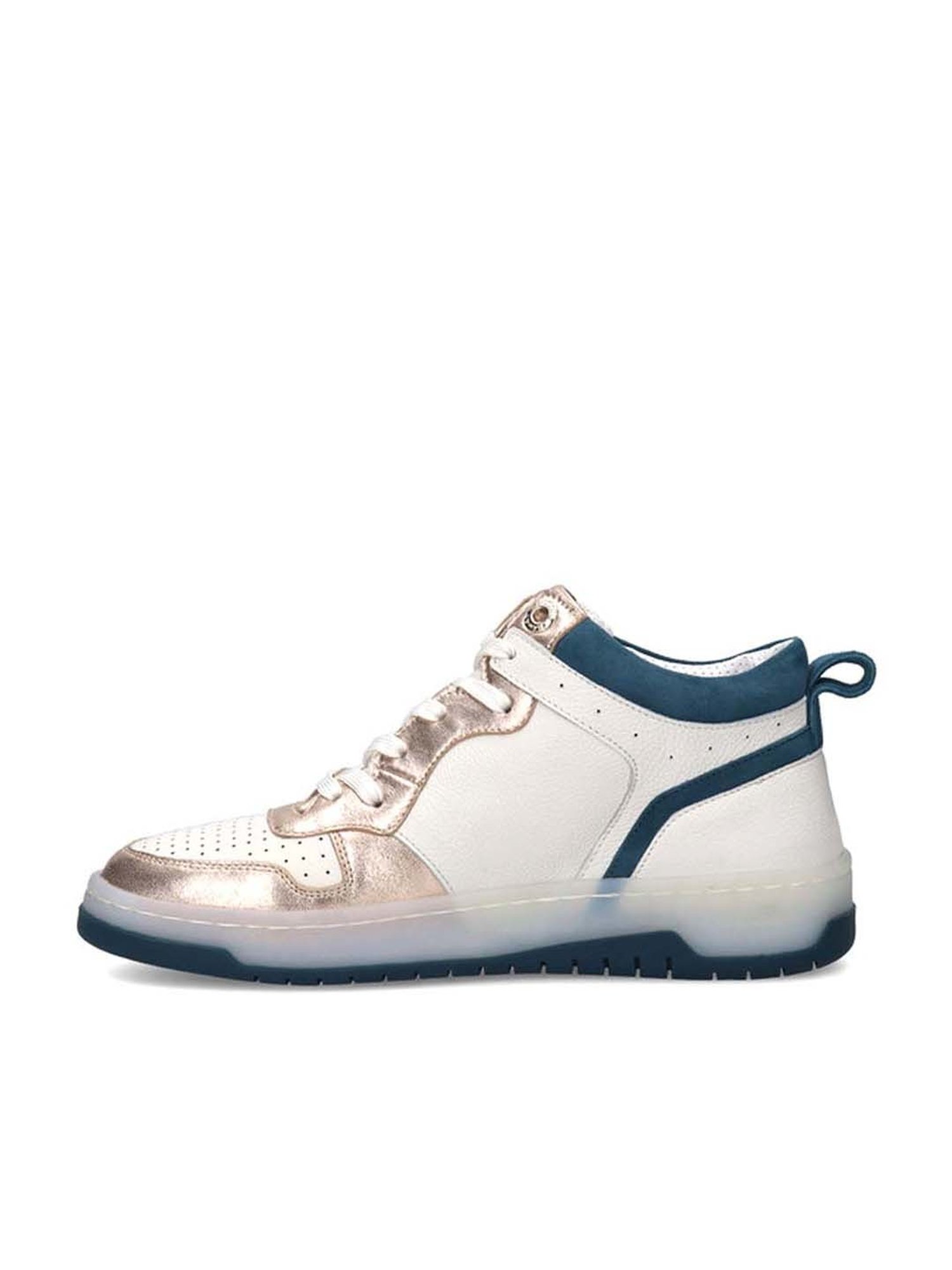 Bagatt Women's Sting White Ankle High Sneakers