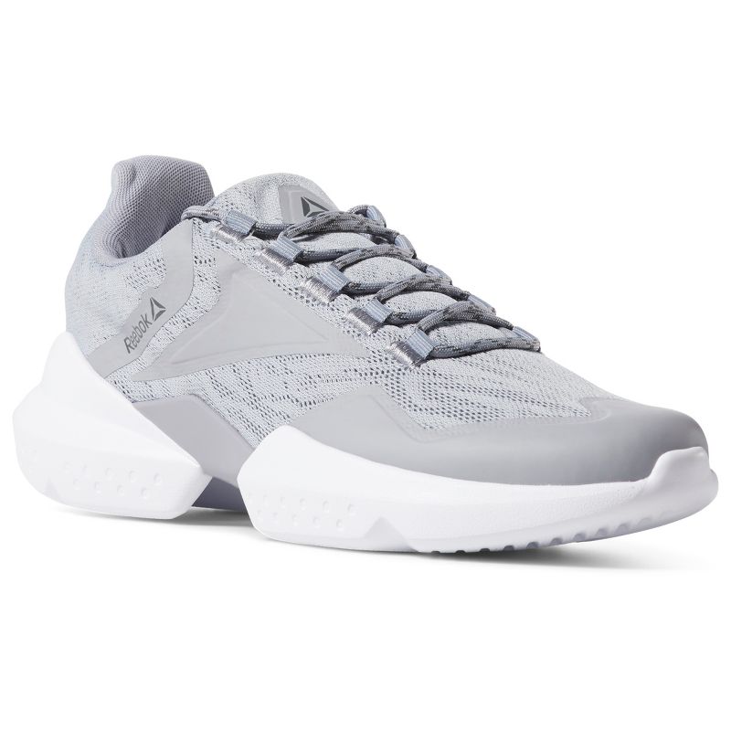 Reebok Split Fuel Shoes Mens Performance Sneakers 10.5 Cool Shadow / True Grey 7 / White