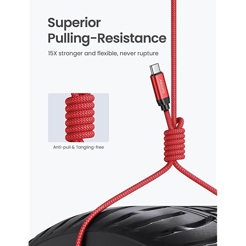 USB C Cable Fast Charging 31A Fast Charge 2Pack 66ft  USBA to TypeC Charger Cable Durable Braided USB C Cord Compatible with Galaxy Note 10 9 8 S10 S9 S8 S8 Plus S20 V30 V20 G6