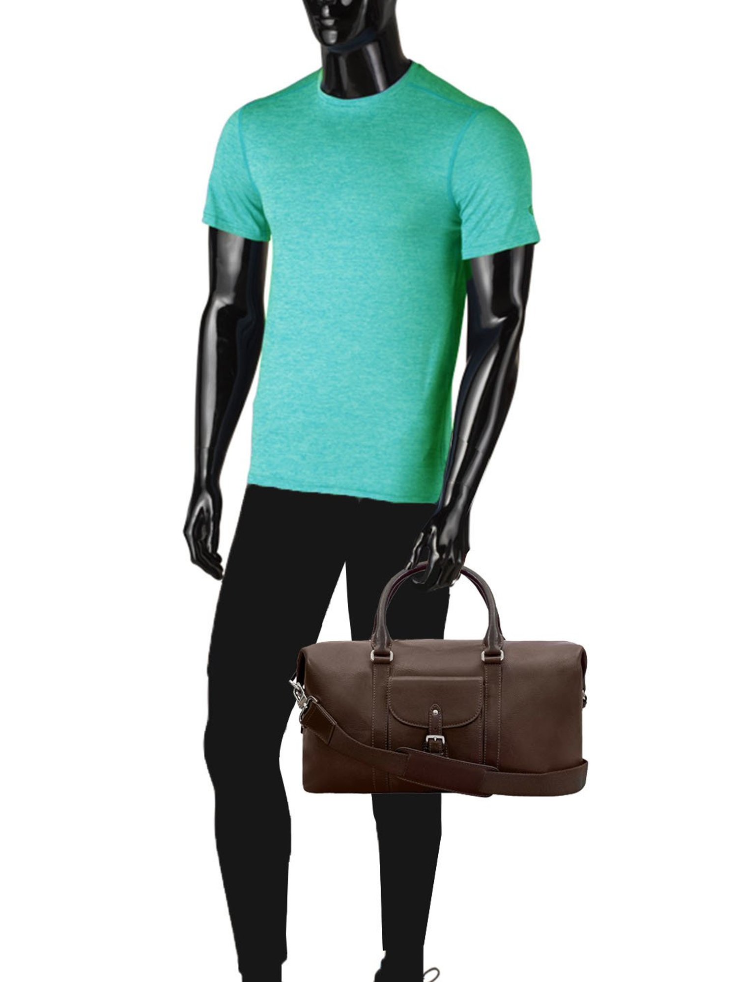 Eske Paris Brown Large Duffle Bag