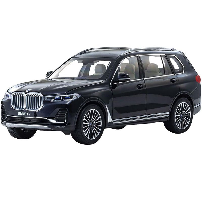 BMW X7 Carbon Black 1/18 Diecast Model Car by Kyosho