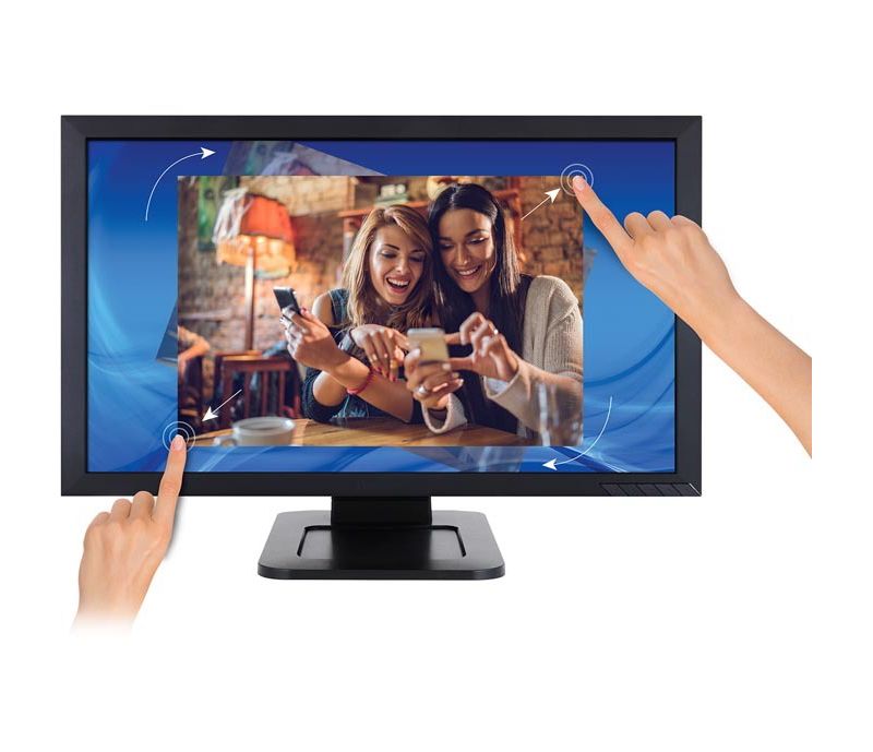 Viewsonic TD2421 24" LCD Touchscreen Monitor - 16:9 - 5 ms - 24" Class - Optical - Multi-touch Screen - 1920 x 1080 - Full HD - 16.7 Million Colors