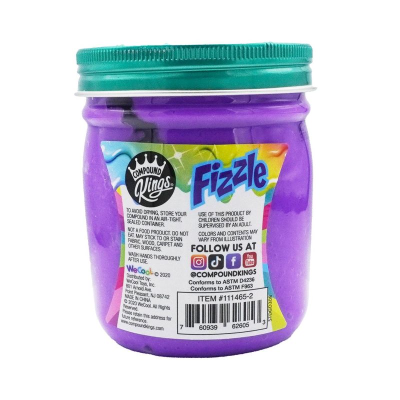 Compound Kings Fizzle Purple Grape Scented 8oz Jar