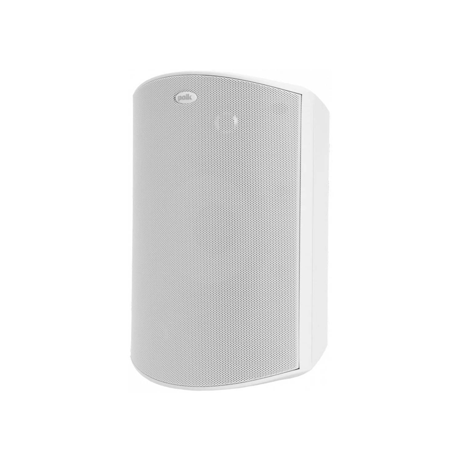 Polk Audio Atrium8 SDi High Performance All Weather Outdoor Loudspeaker with Dual Tweeters and PowerPort Bass Venting (White/Single)