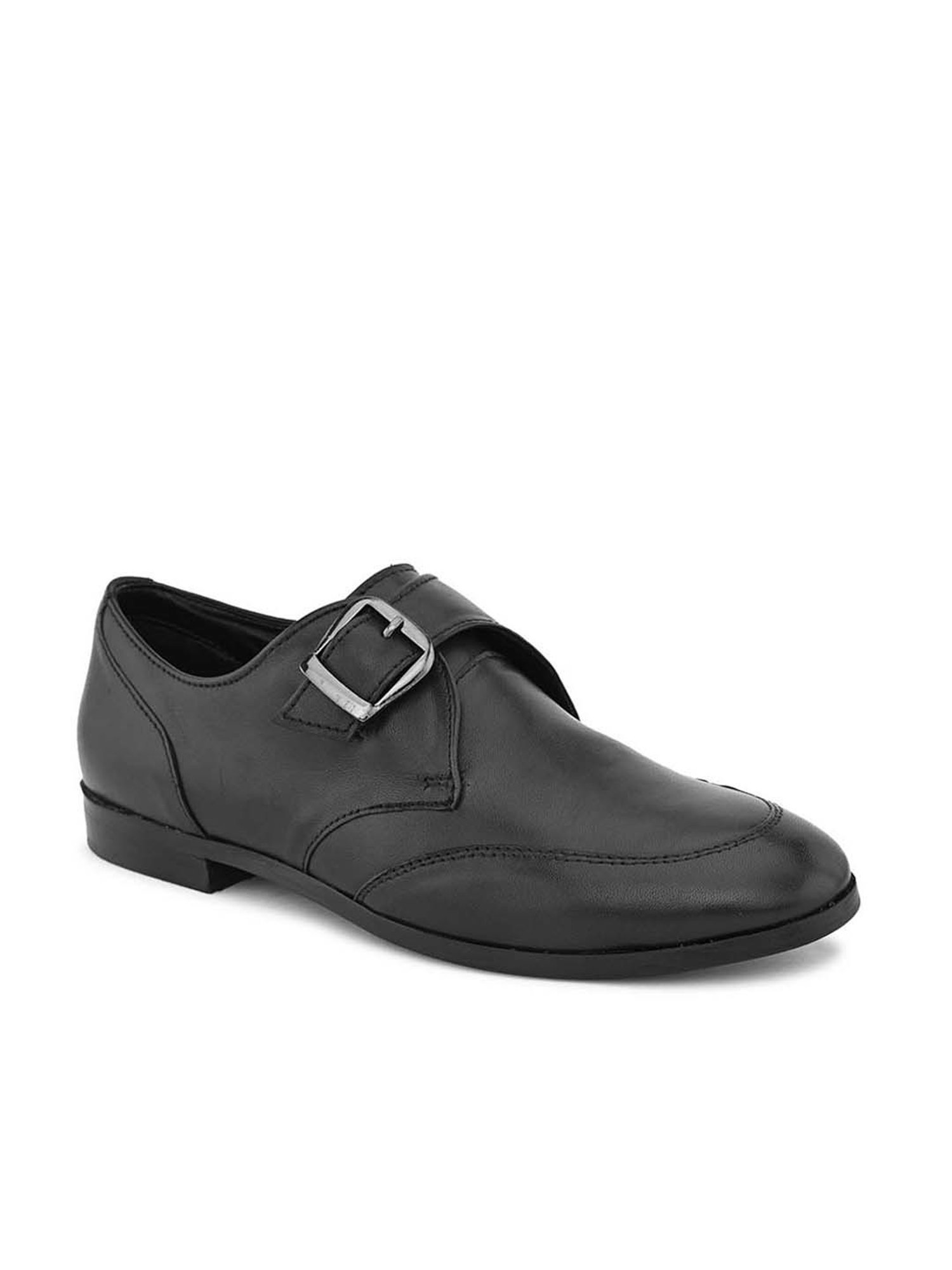 Carlo Romano Women's Black Monk Shoes