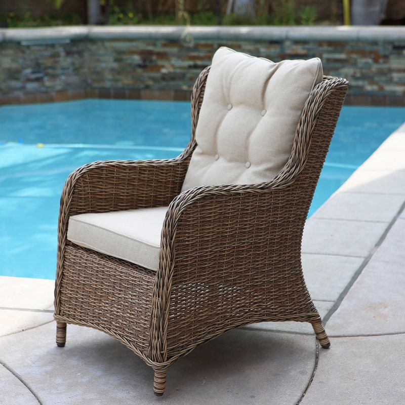 4pc Canterbury Wicker Seating Set - Royal Garden