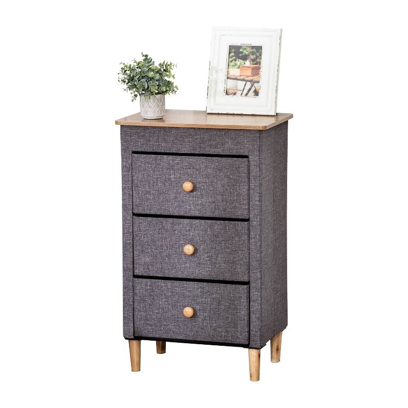 RealRooms Hopa Single Door Pantry Organization, Kitchen Organizer, Ivory Oak