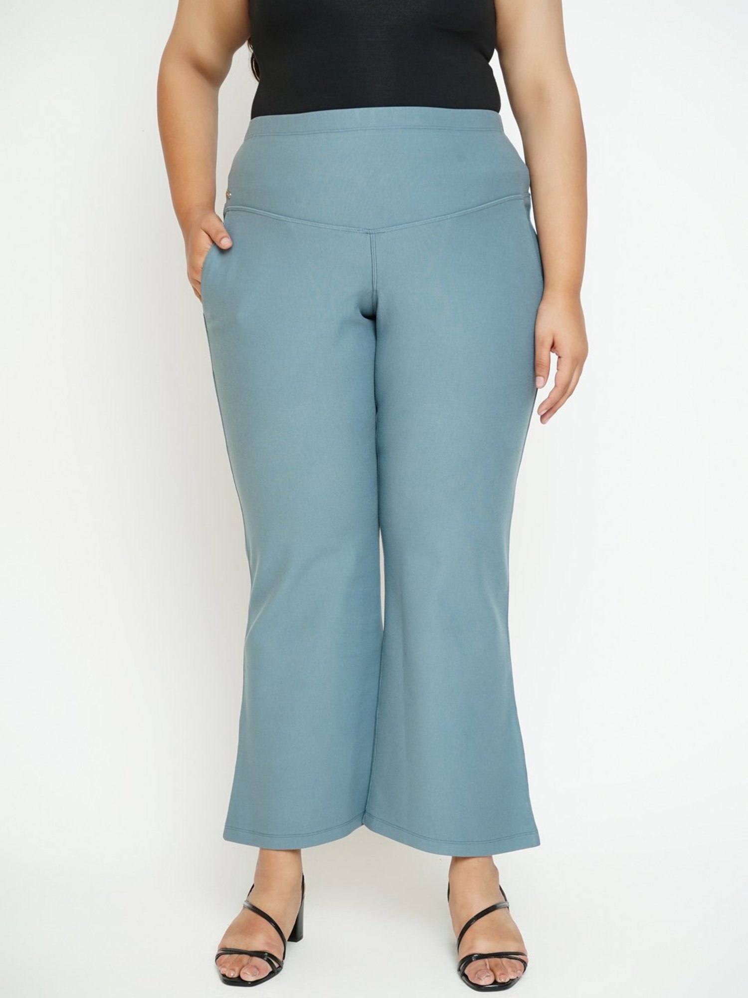 Amydus Blue High Rise Pants