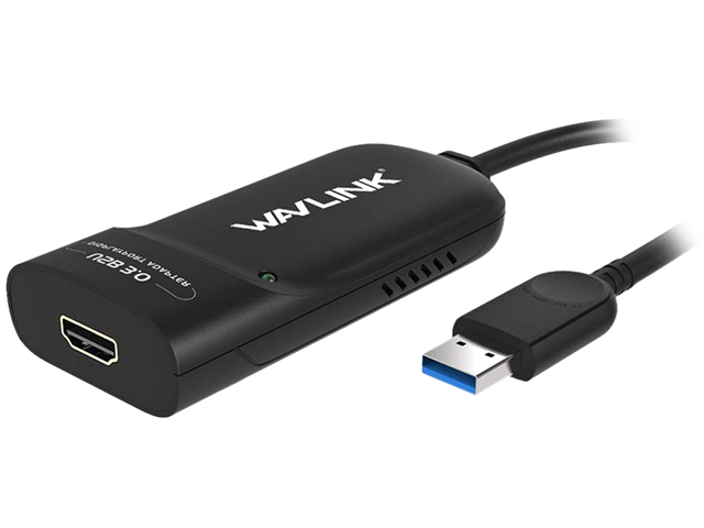 Wavlink USB-C to Dual 4k HDMI MST Adapter Splitter, Thunderbolt 3 Compatible, USB Type C to HDMI Multi Monitor Converter for Macbook, Macbook Pro, Macbook Air,iPad Pro ect (DP Alternate Mode Required)