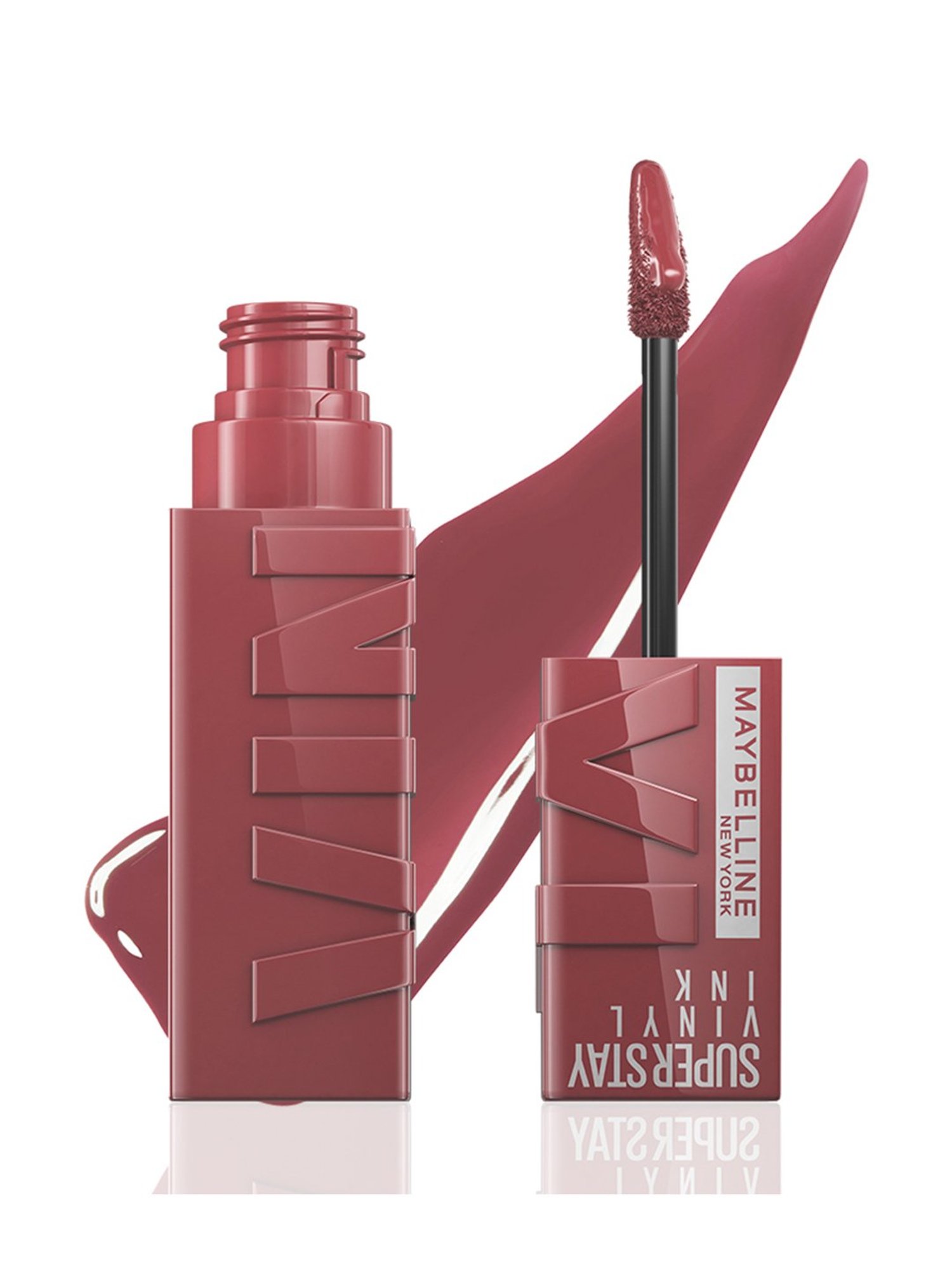 Maybelline New York Superstay Vinyl Ink Liquid Lipstick - Witty,4.2ml