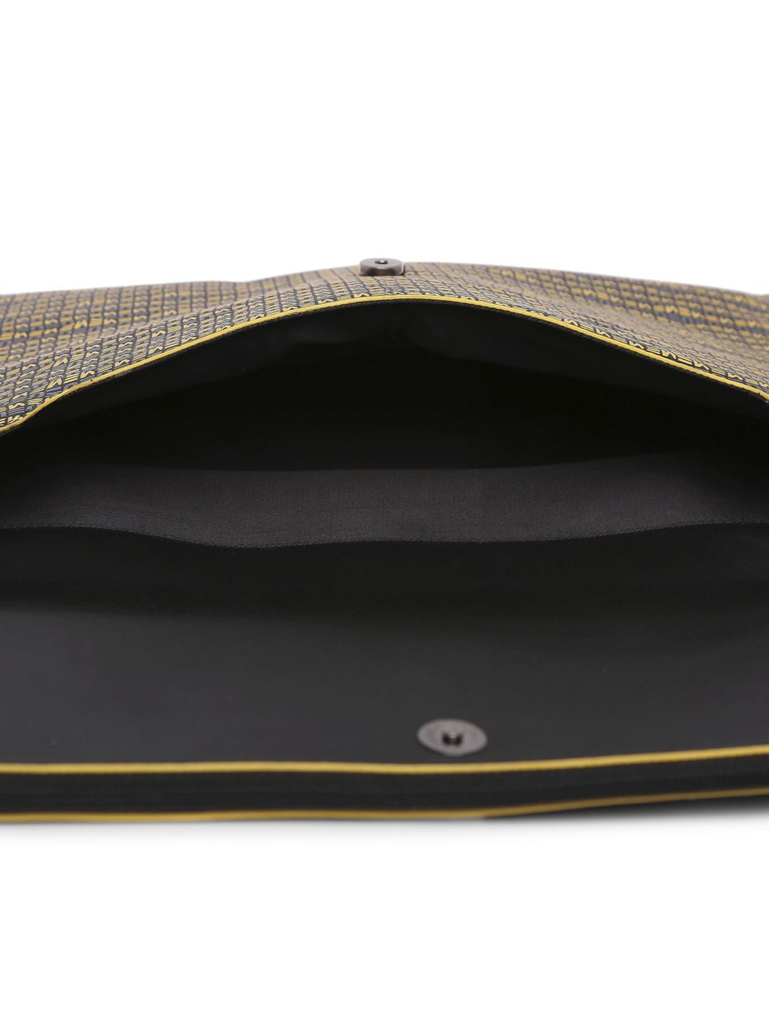 Eume Dragonfly Black Leather Printed Laptop Sleeve