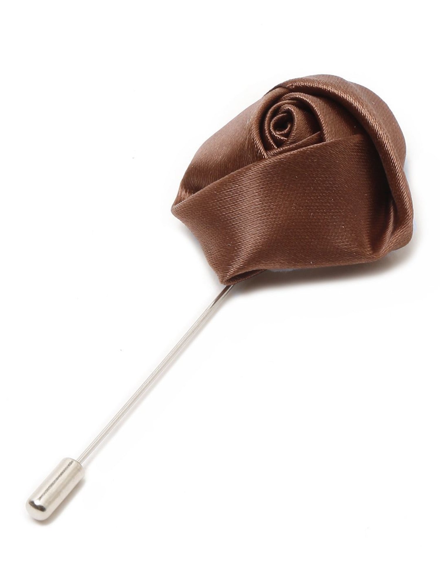 Louis Stitch Brown Checks Necktie Gift Set - Set of 5