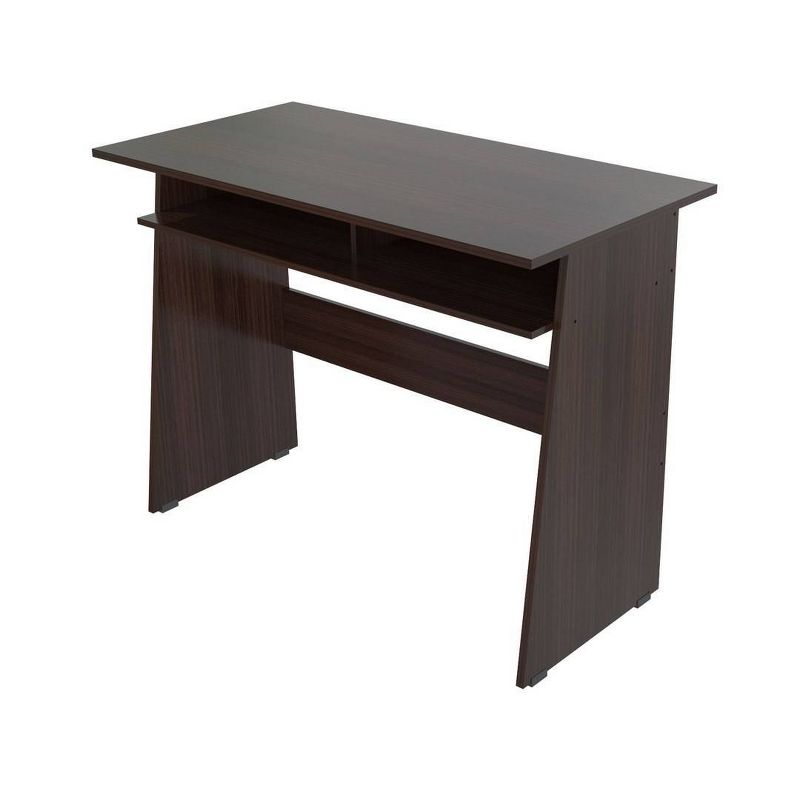 Writing Desk with Storage Area Espresso - Inval