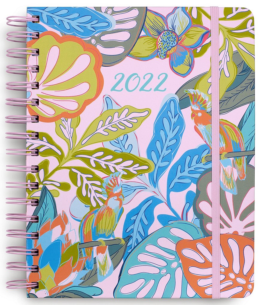 Lilly Pulitzer Cabana Cocktail 17 Month Large Agenda