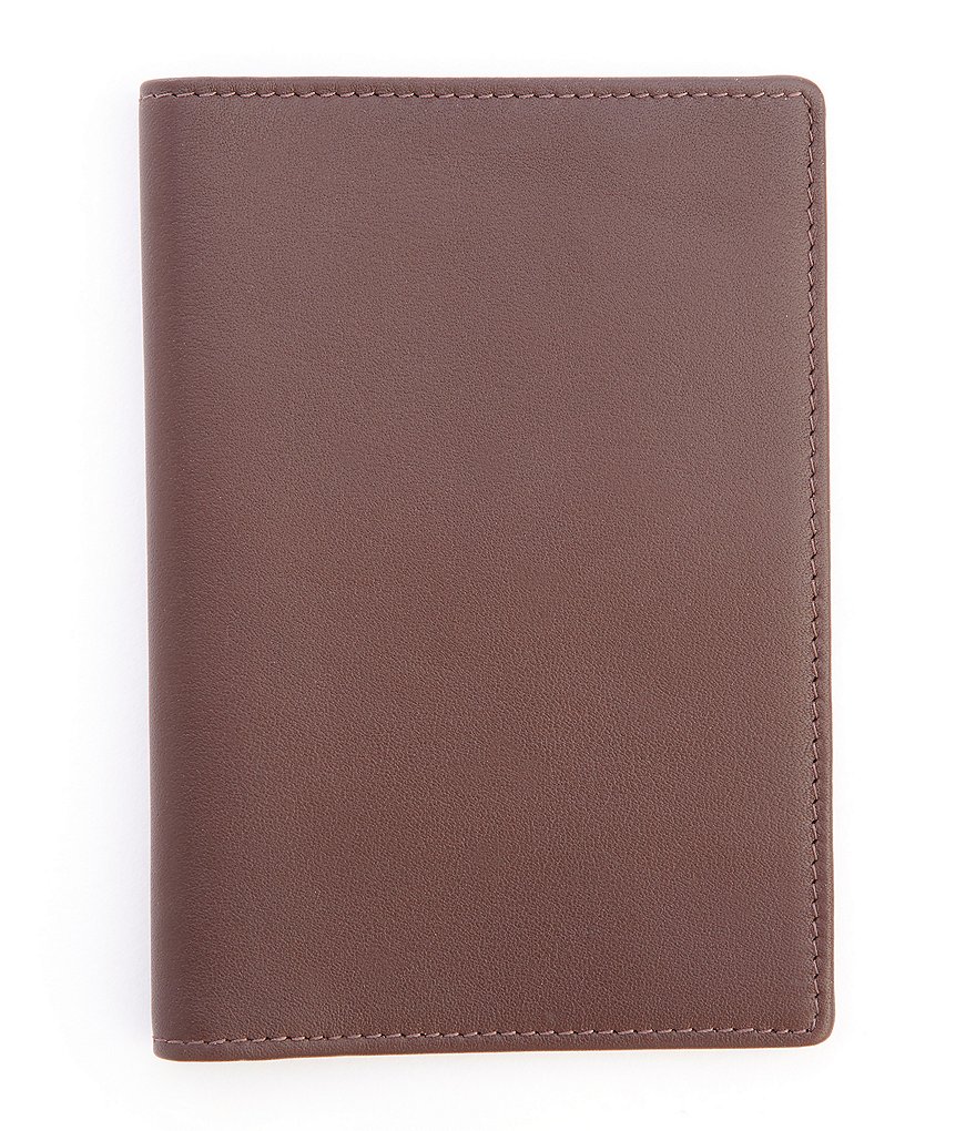 ROYCE New York Leather RFID-Blocking Passport Case