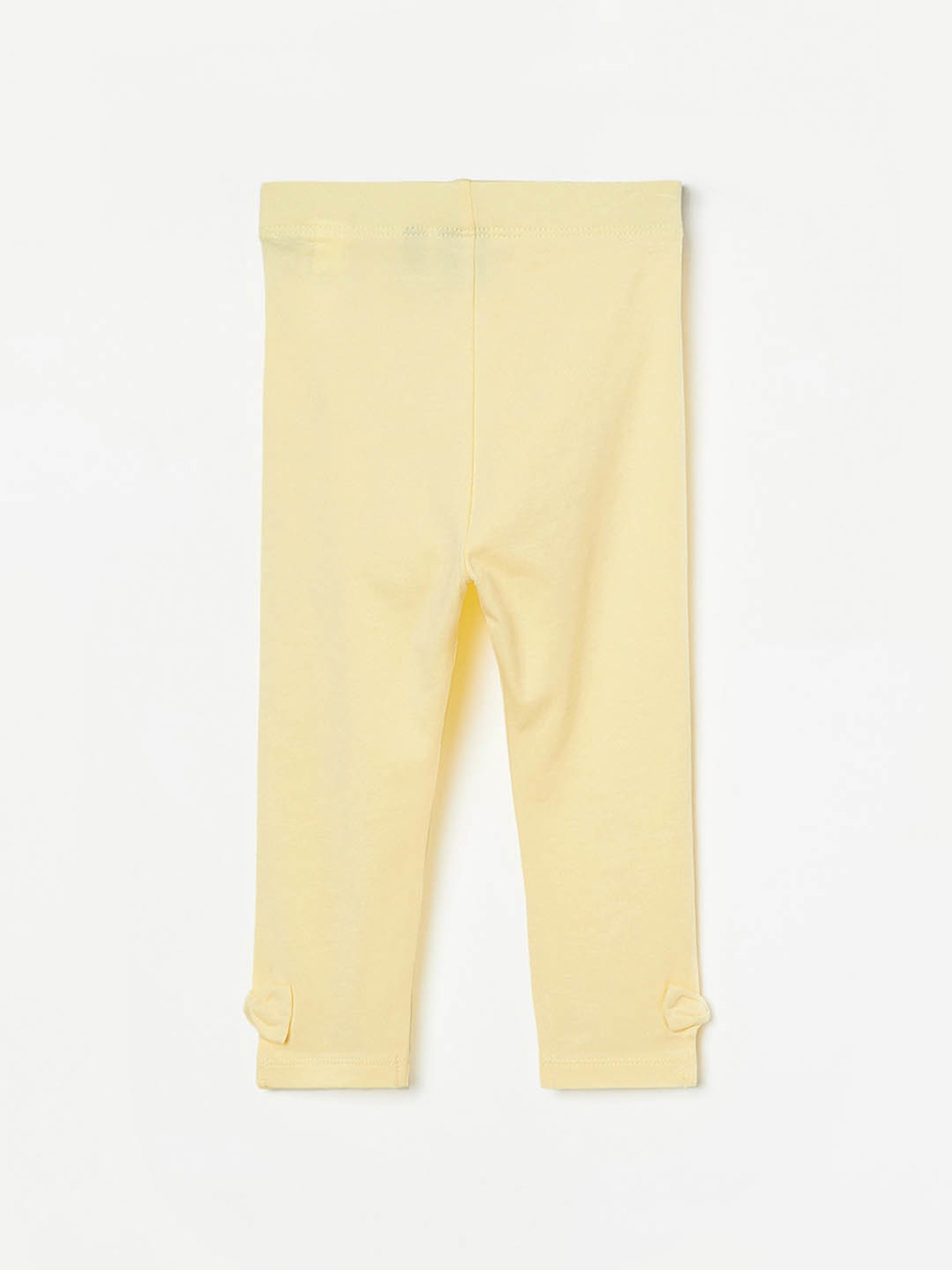 Juniors by Lifestyle Kids Yellow Solid Leggings