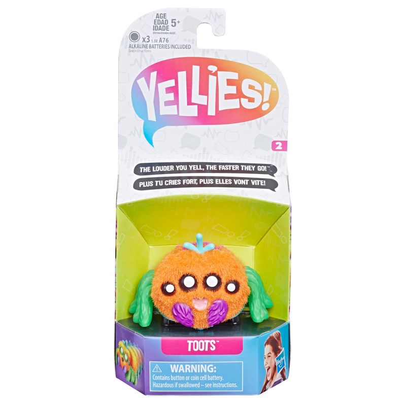 Yellies! Toots Voice-Activated Spider Pet