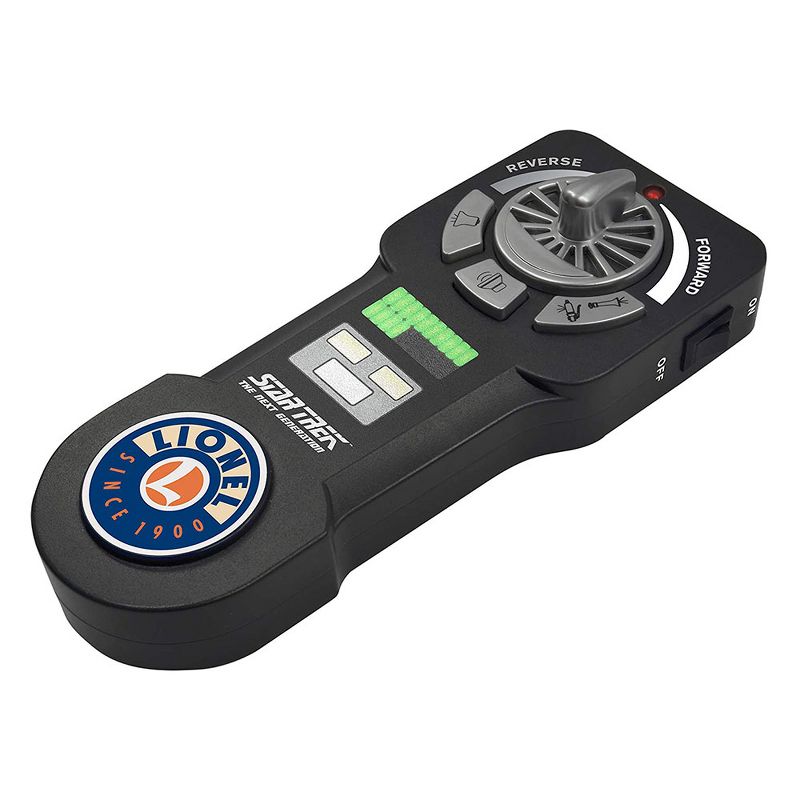 Lionel 2023130 Star Trek Electric O Gauge Model Train Set with Bluetooth Capability, 2 Passenger Cars, 8 Tracks, and Remote Control