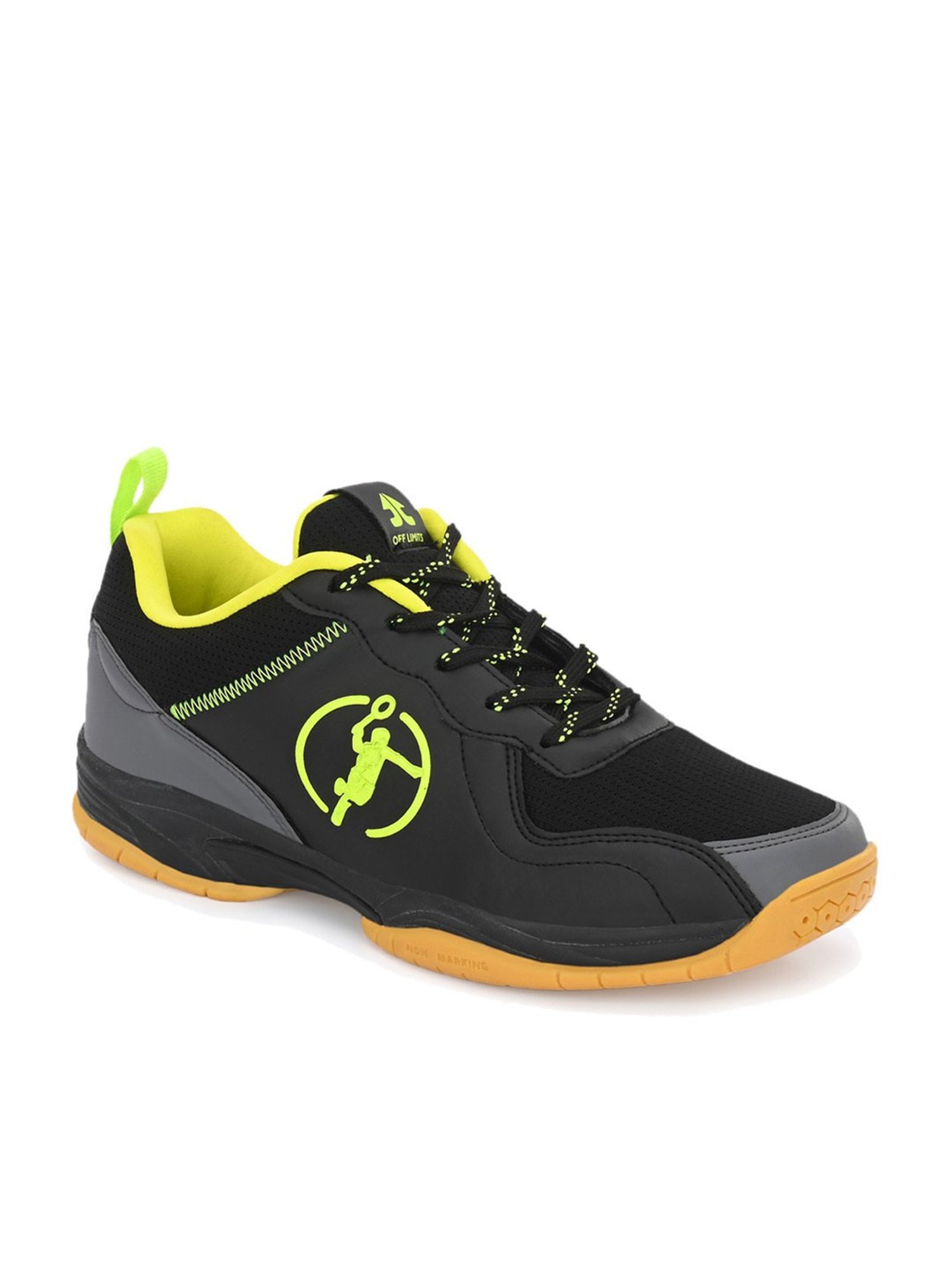 OFF LIMITS Men's Black Indoor Court Shoes