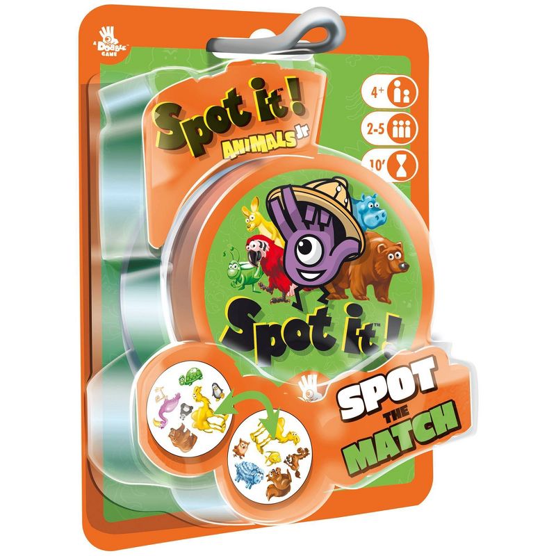 Asmodee Spot it: Animals Jr Card Game
