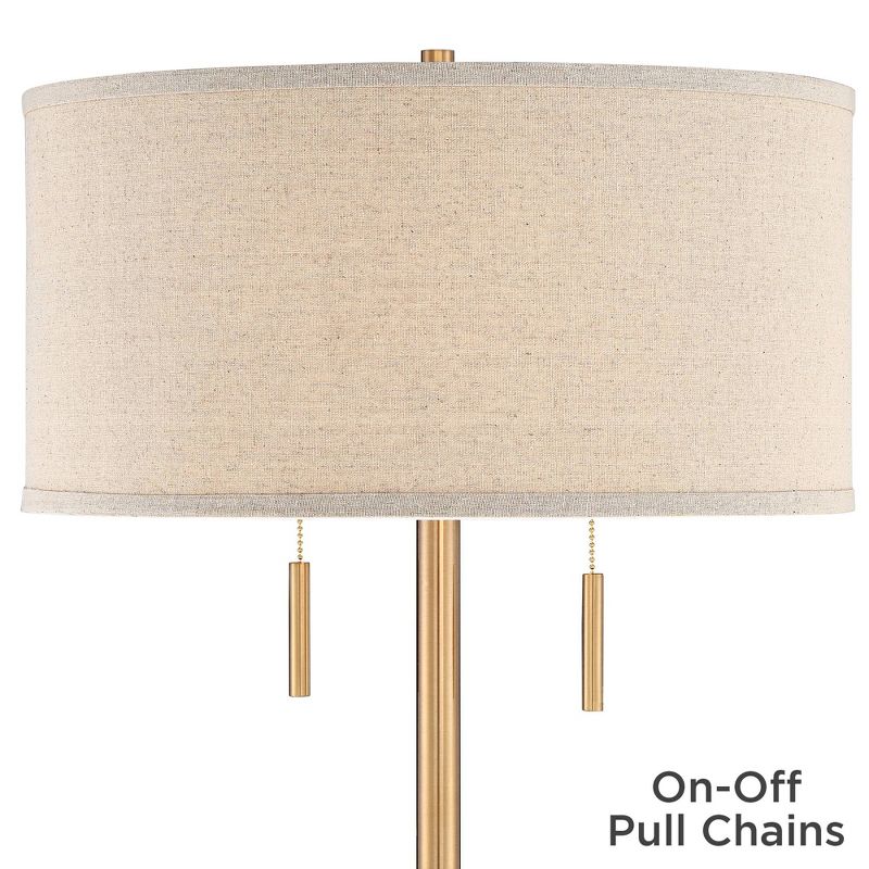 Franklin Iron Works Gentry Oil-Rubbed Bronze Downbridge Arc Floor Lamp