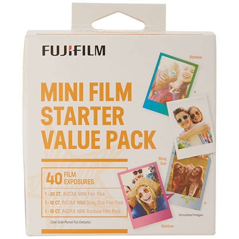 Instax Mini Film Starter Value Pack 40 Exposures