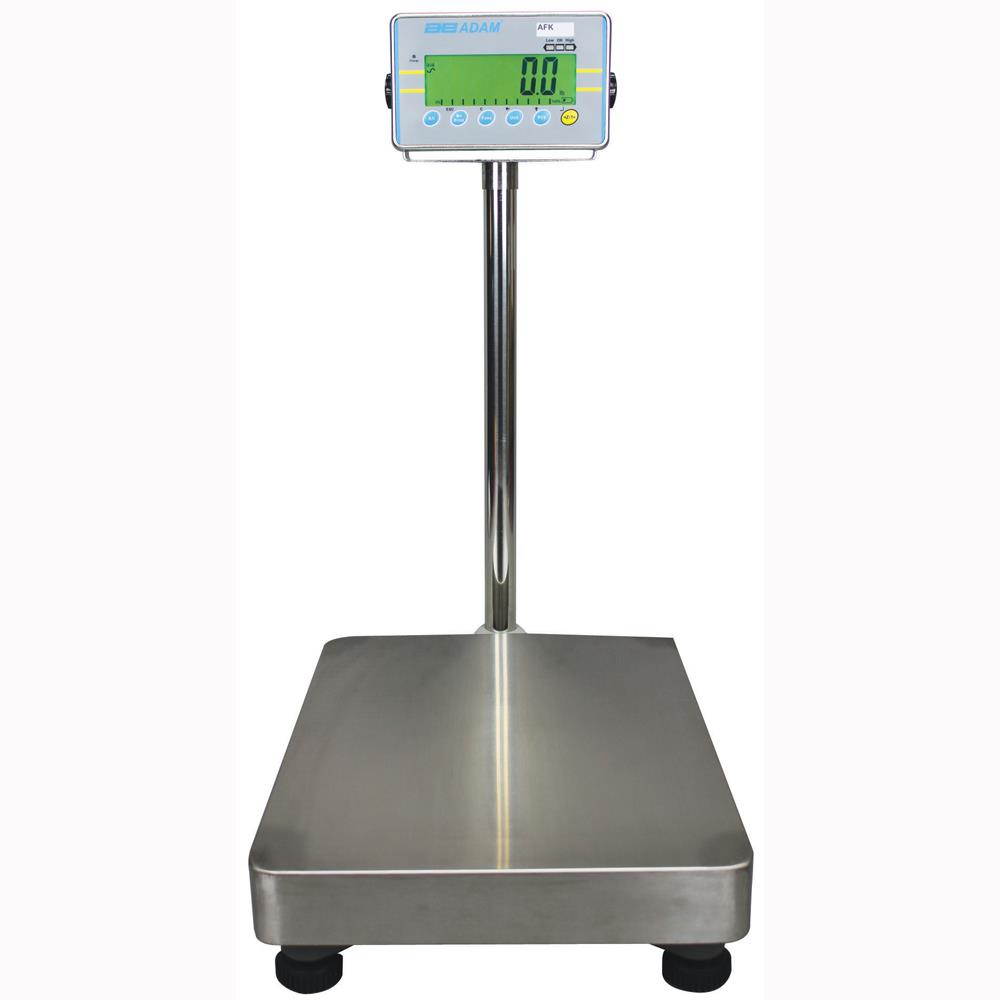 New 400lb Digital Shipping Scale 16.75" x 13.75" Platform Floor Bench