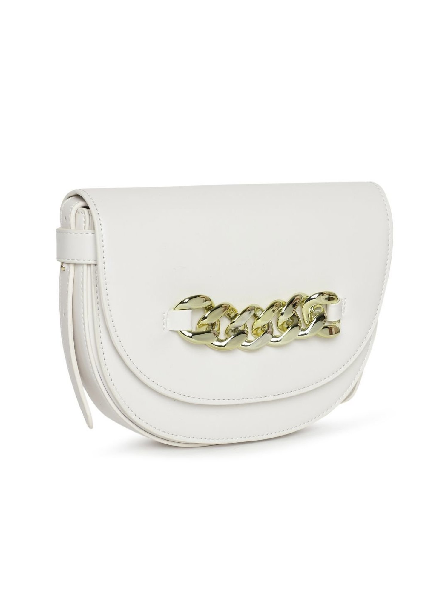 Beverly Hills Polo Club White Medium Cross Body Bag