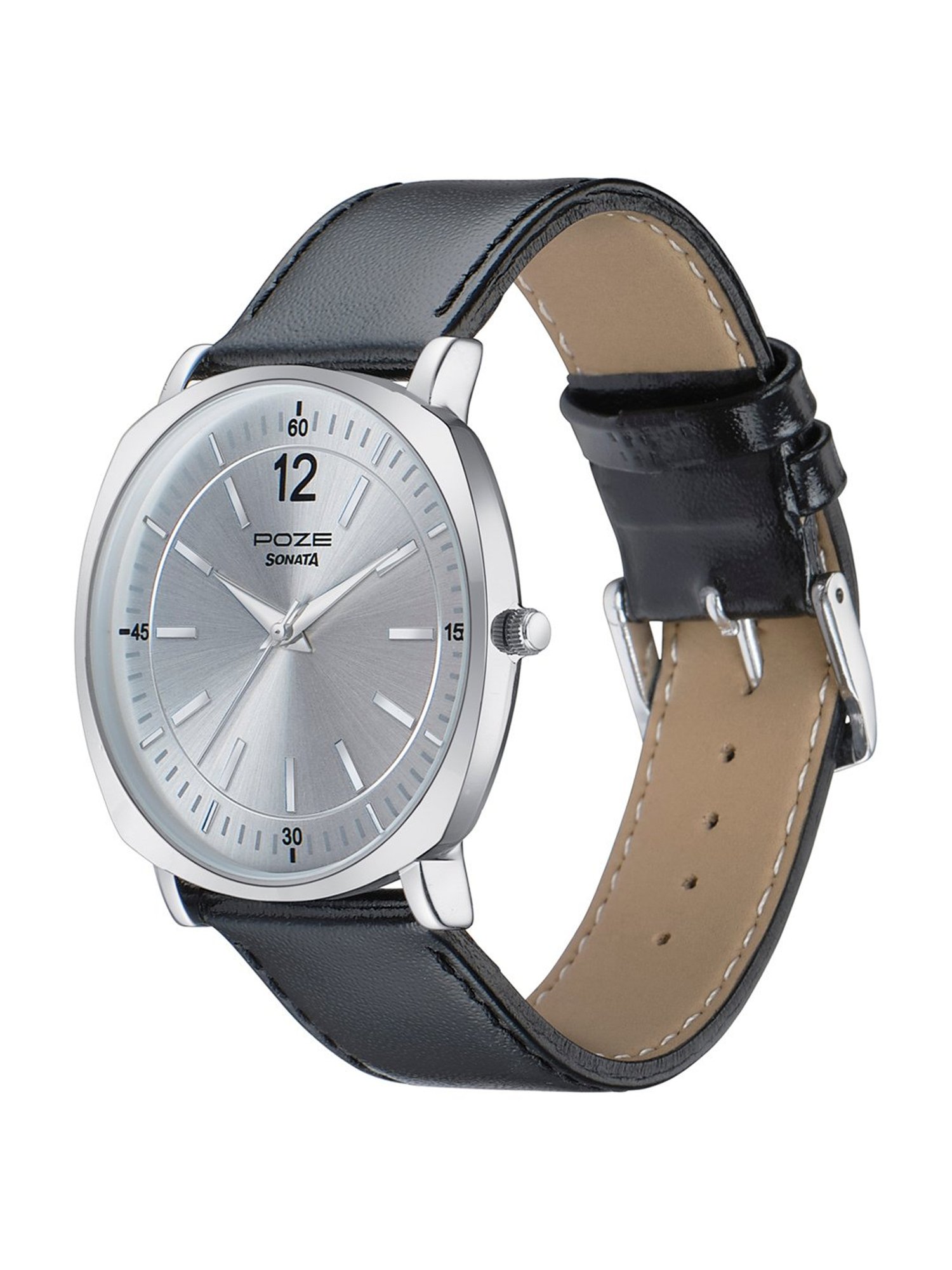 Sonata Poze SP70002SL01 Sonata Poze 3.0 Analog Watch For Men