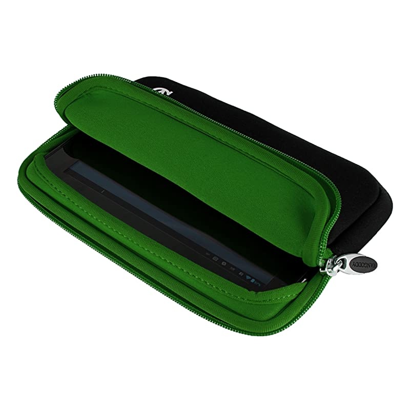 Black Gray 7-inch Neoprene Tablet Sleeve Case for Kobo Nia, Clara, Aura, Aura H2O Edition 2