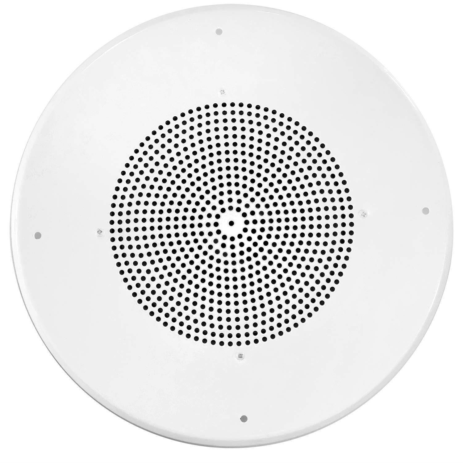 Weltron - Commercial in-Ceiling 70V Speaker [Single] White (WS-8010GT)