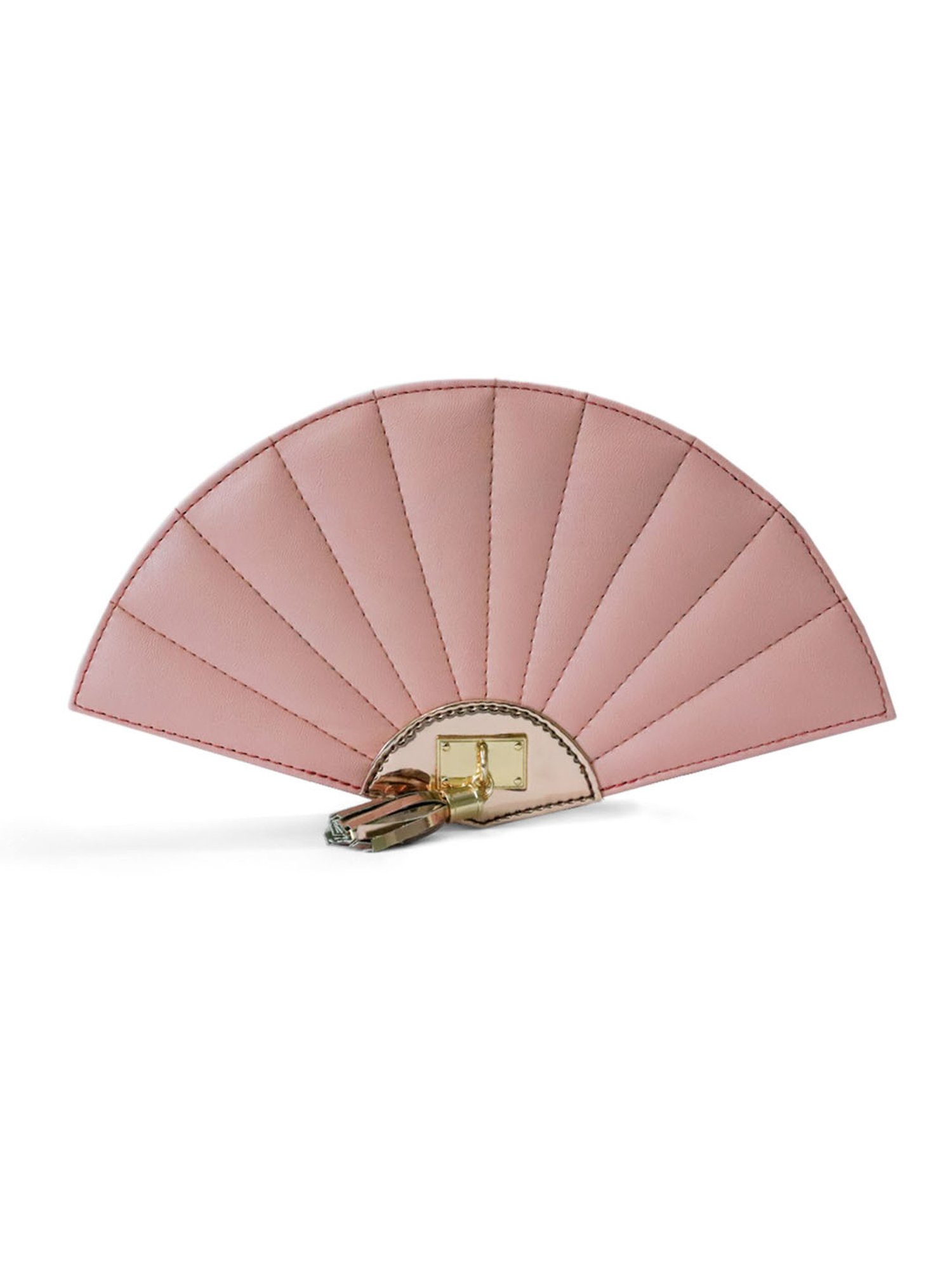 Modern Myth Pink Medium Fan Cross Body Bag